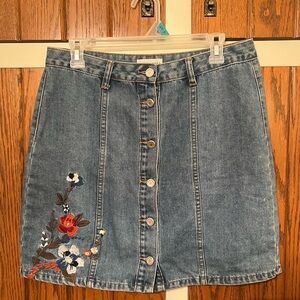 Jean skirt